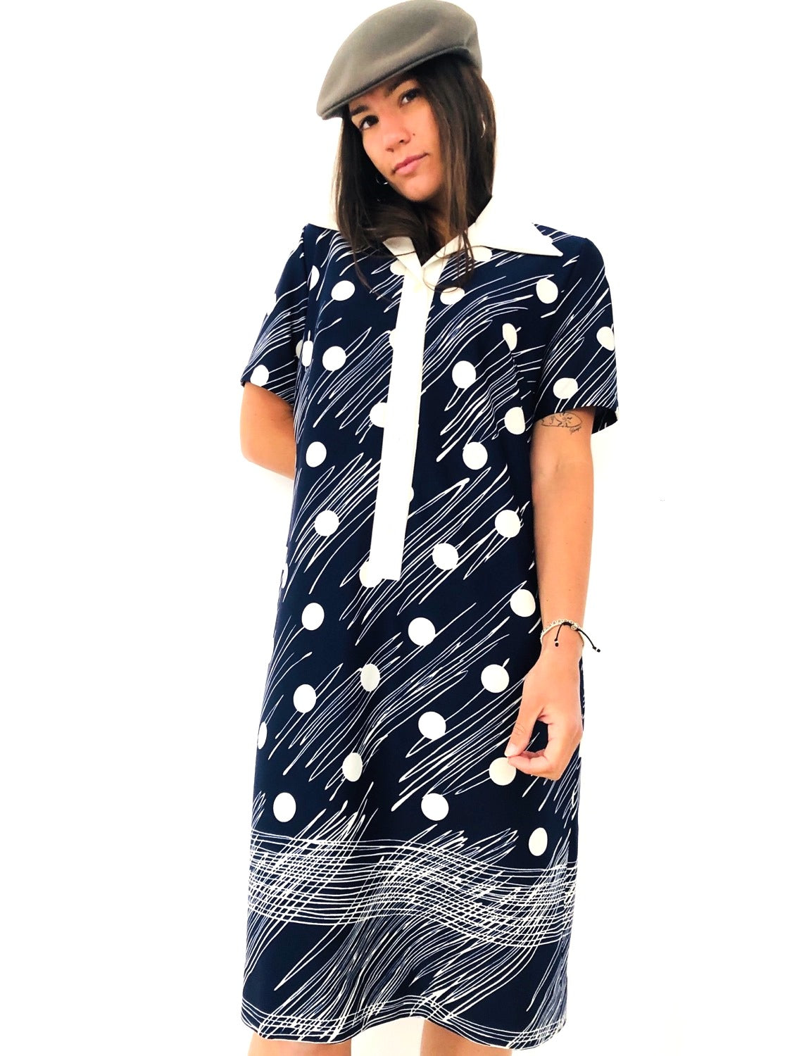 ABITO A POIS VINTAGE