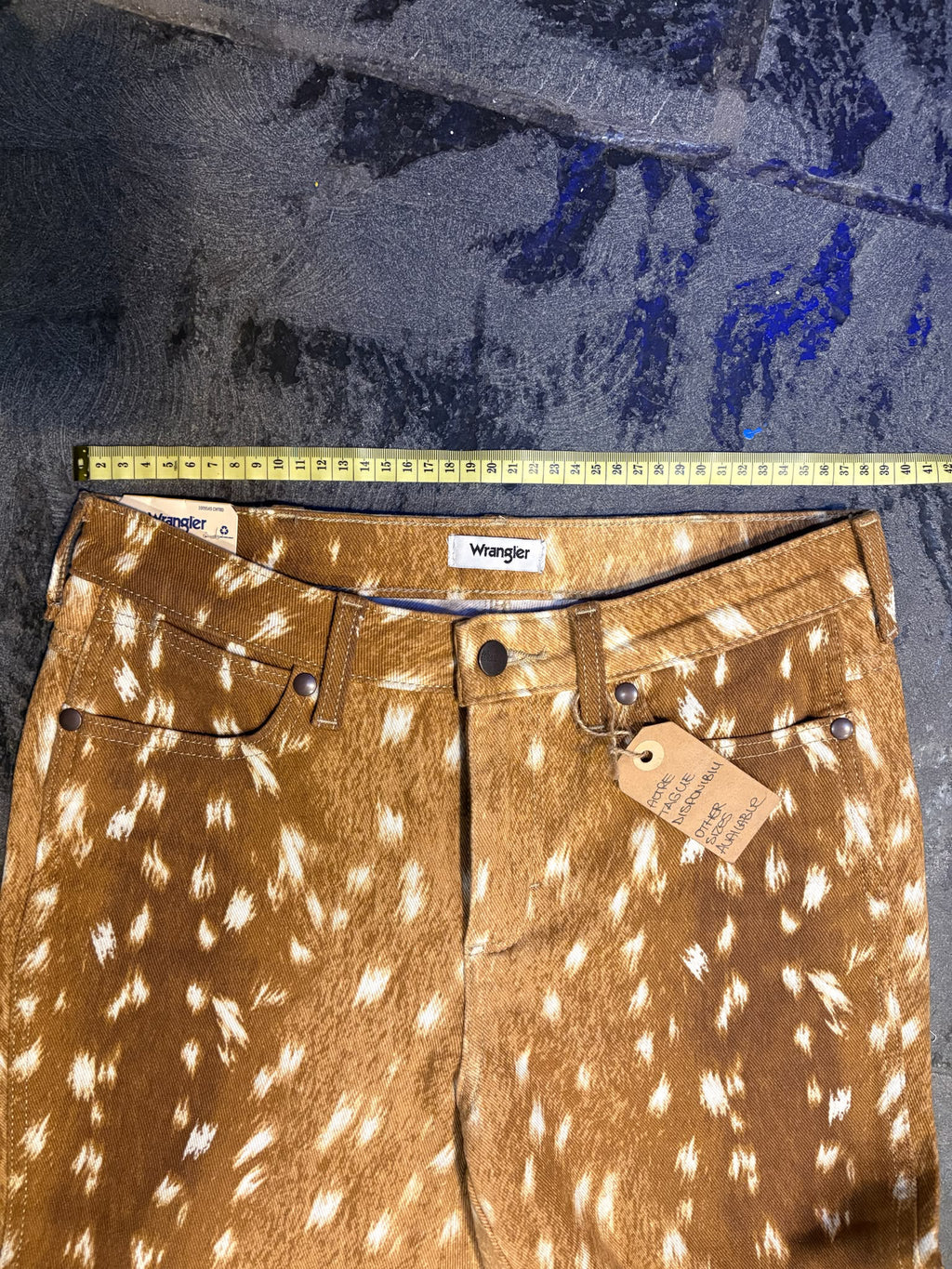 Wrangler jeans Bambi texture