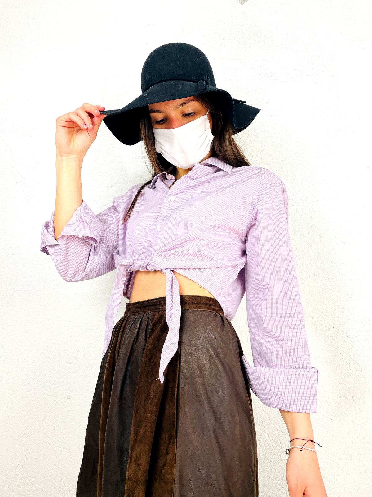 CAMICIA CROP VINTAGE