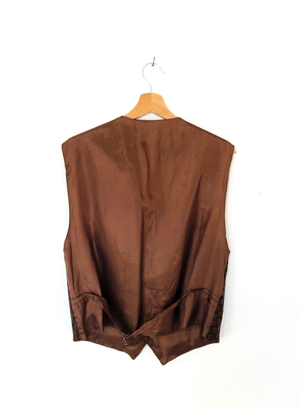GILET IN PELLE SCAMOSCIATA VINTAGE