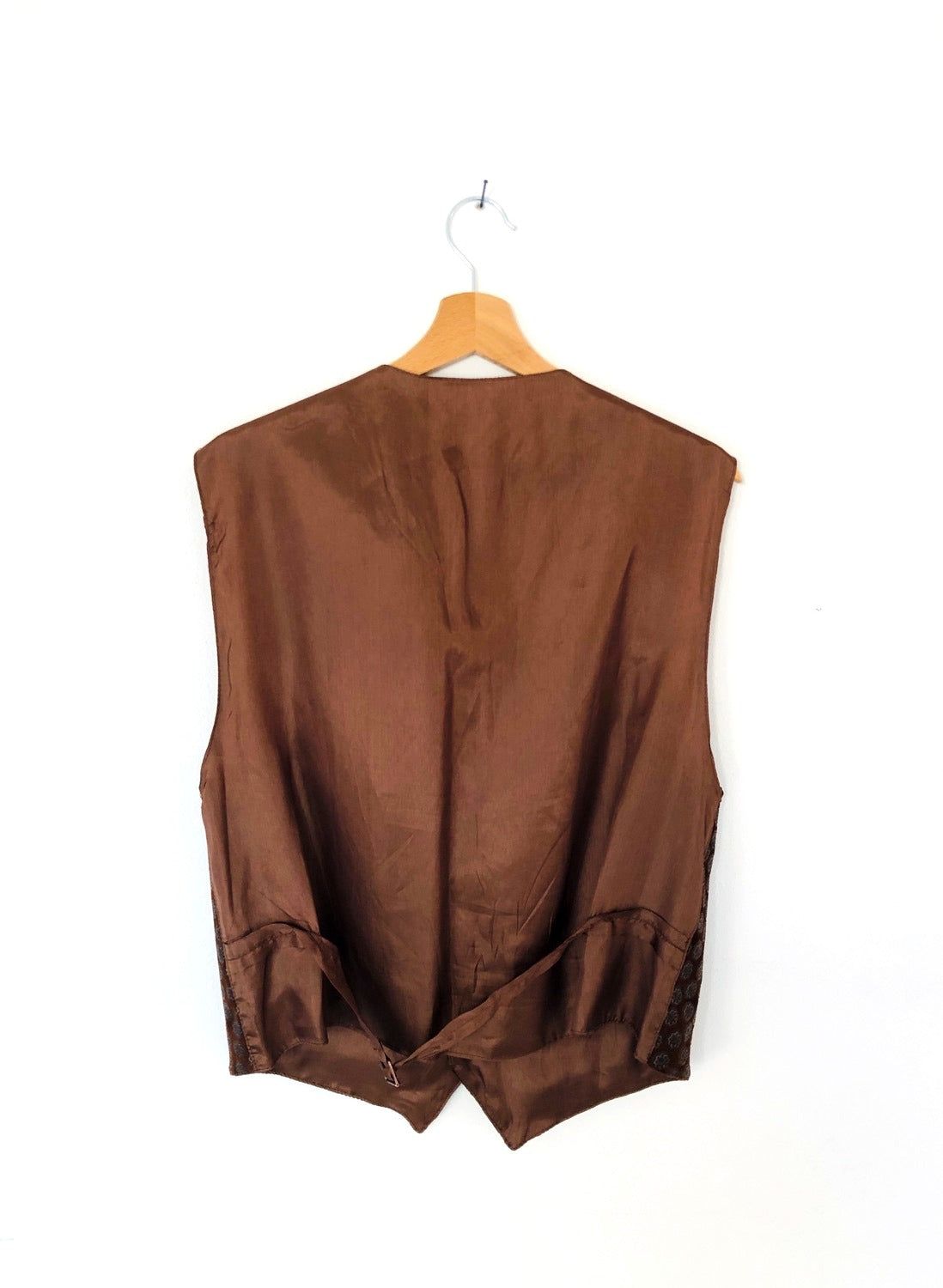GILET IN PELLE SCAMOSCIATA VINTAGE