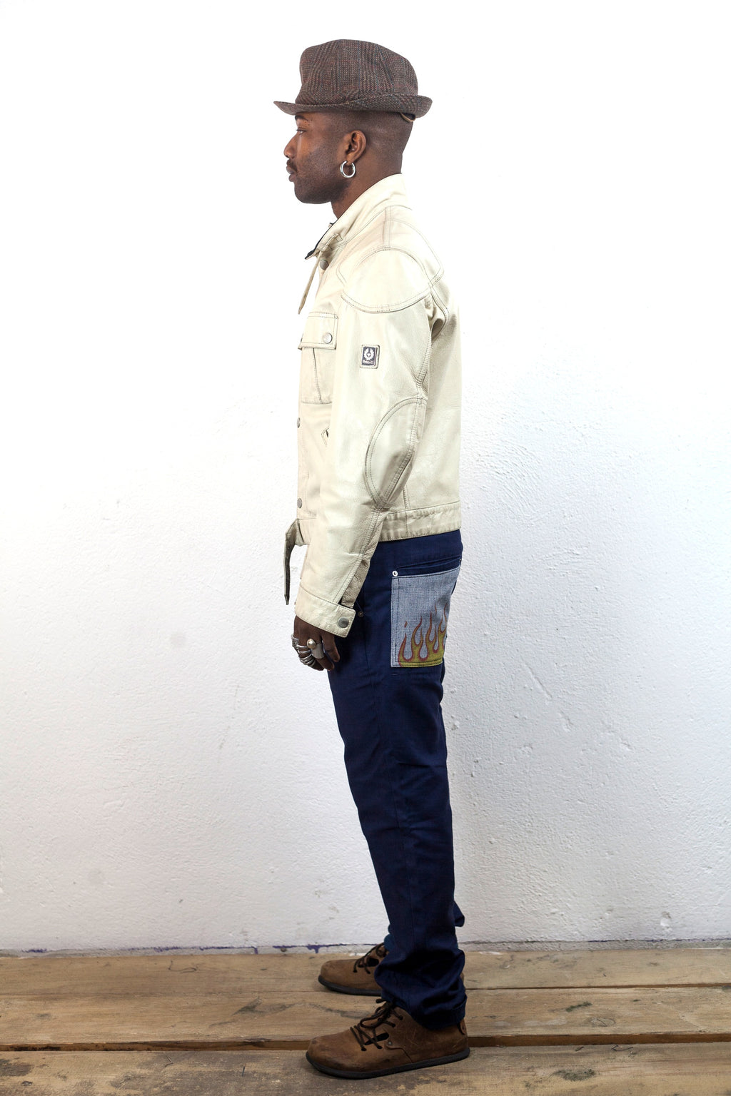 PANTALONI LEVI'S VINTAGE CON FIAMME