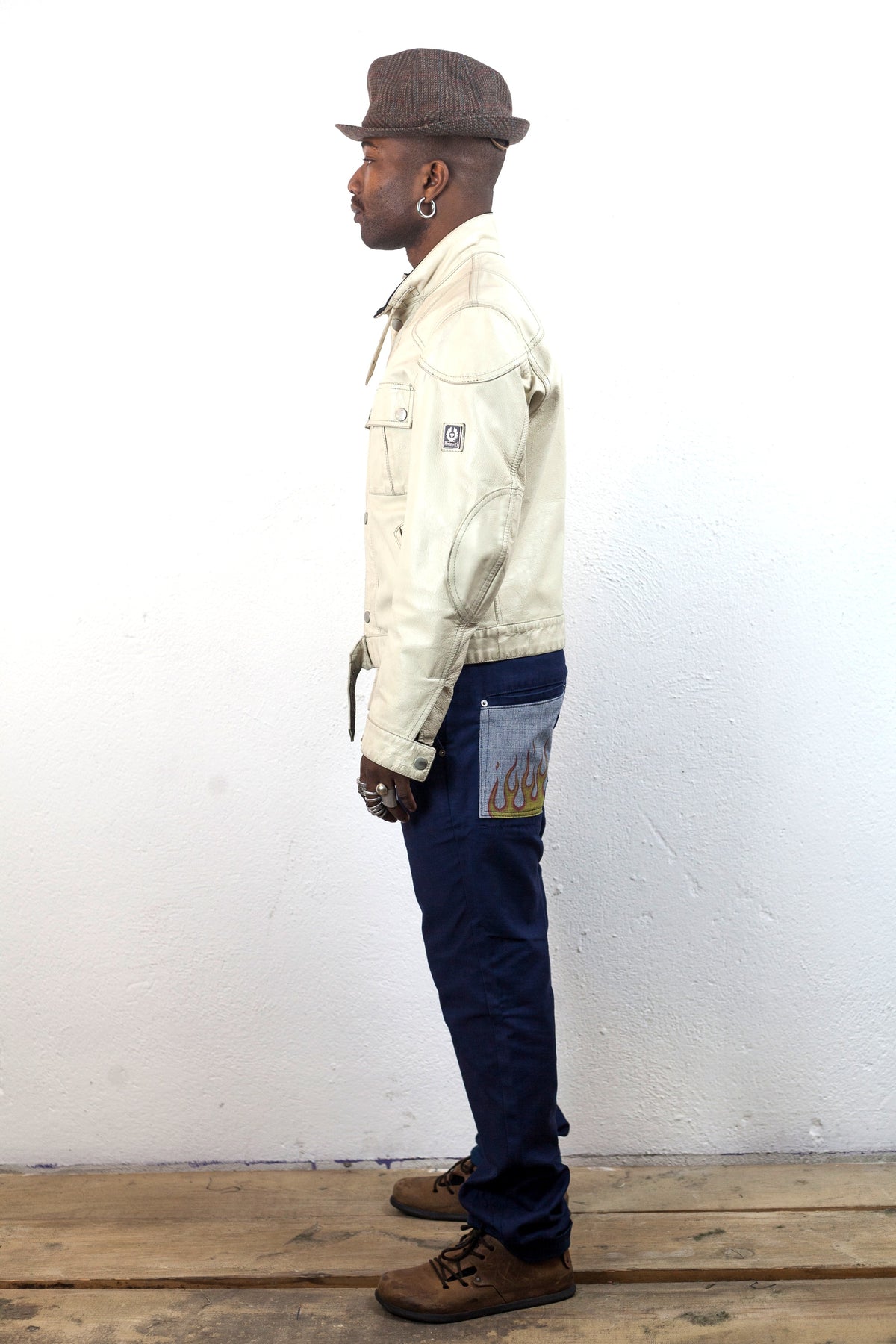 PANTALONI LEVI'S VINTAGE CON FIAMME