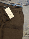Pantalone 100% Lino MARRONE