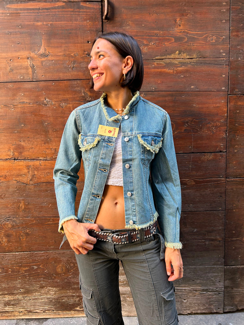 Giacchetta jeans Rockwood Kiss