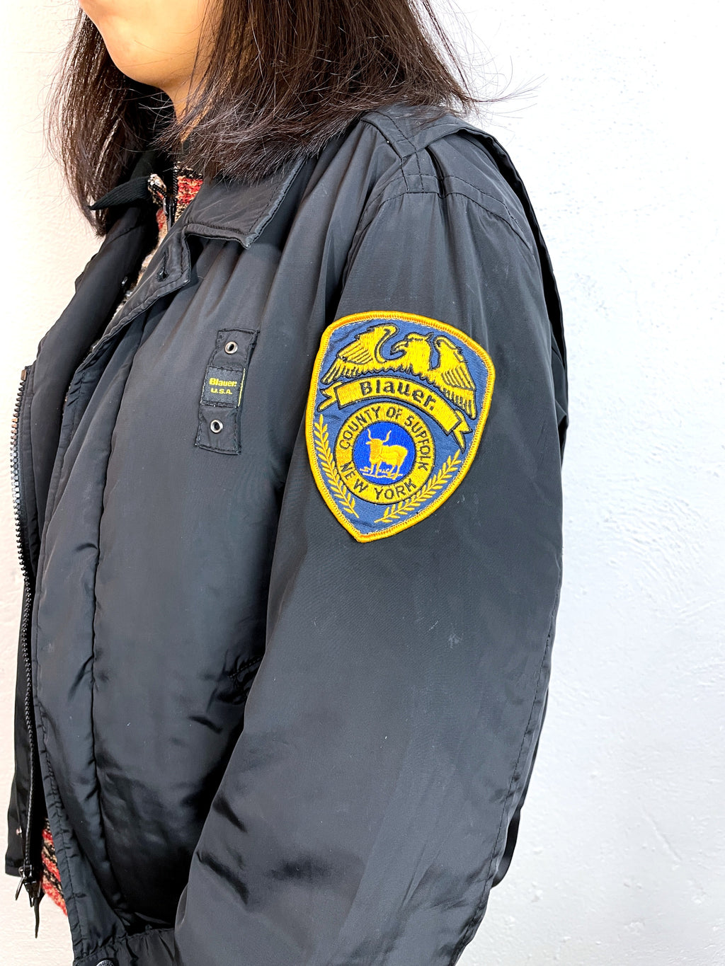 BOMBER BLAUER VINTAGE