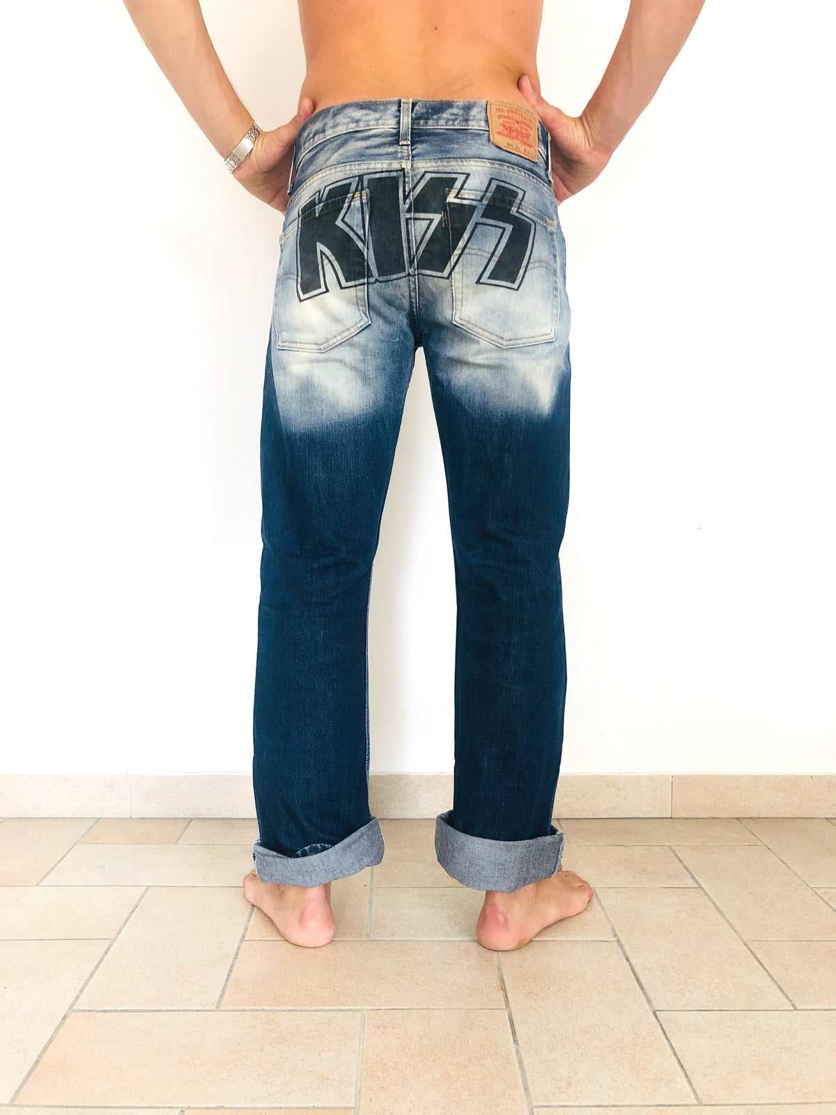 JEANS 507 LEVI'S VINTAGE CUSTOMIZZATI