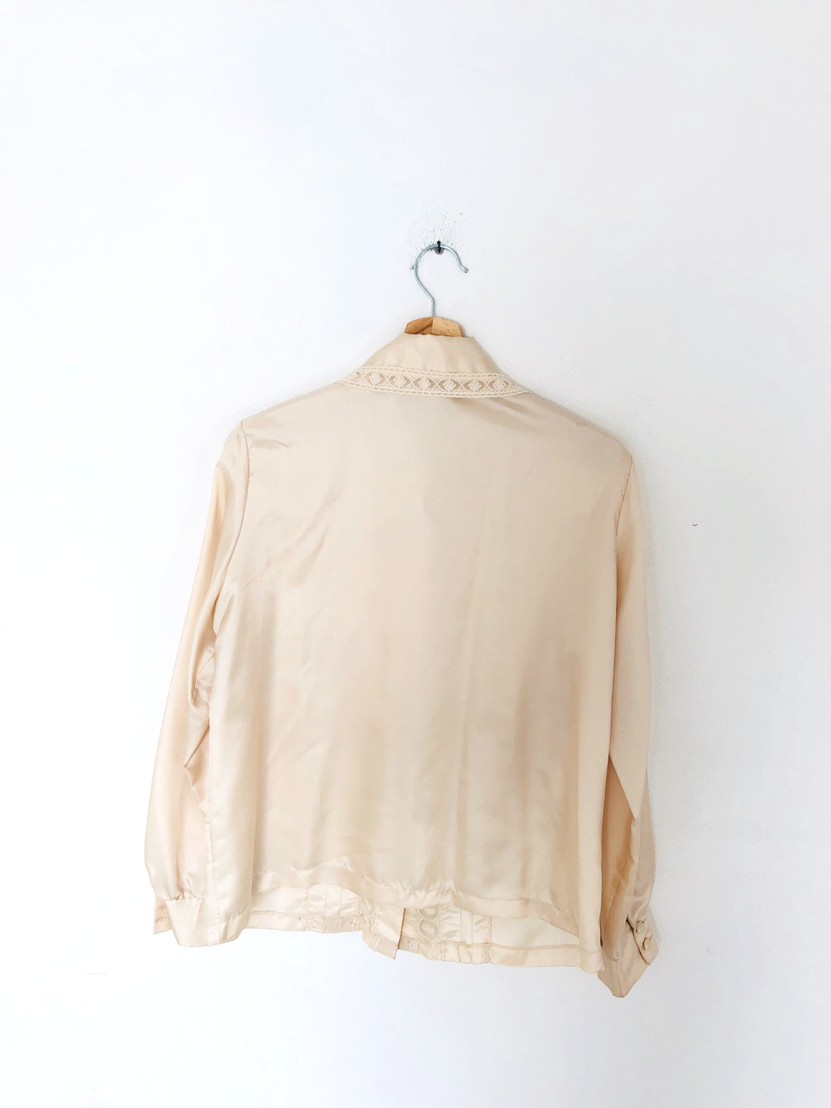CAMICIA SETA E PIZZO VINTAGE