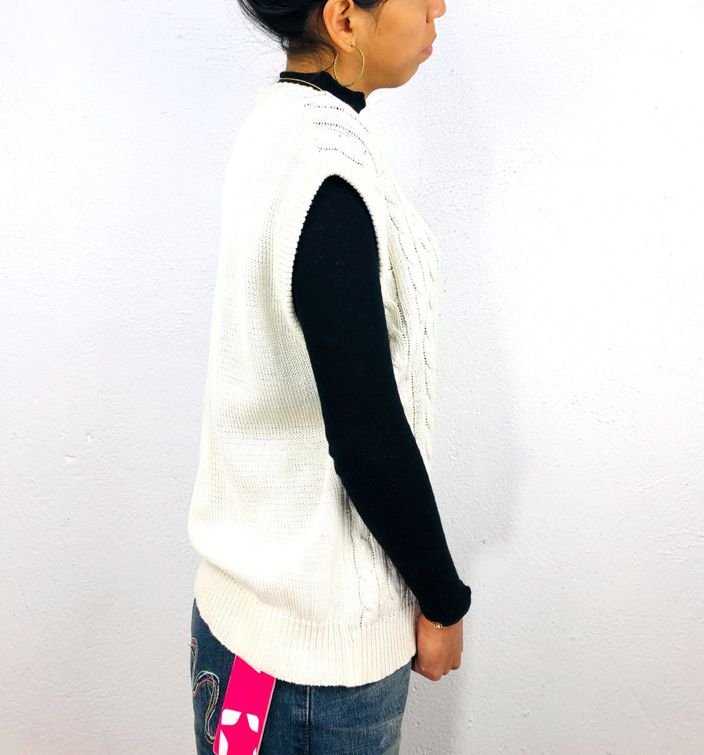 GILET INTRECCIATO VINTAGE