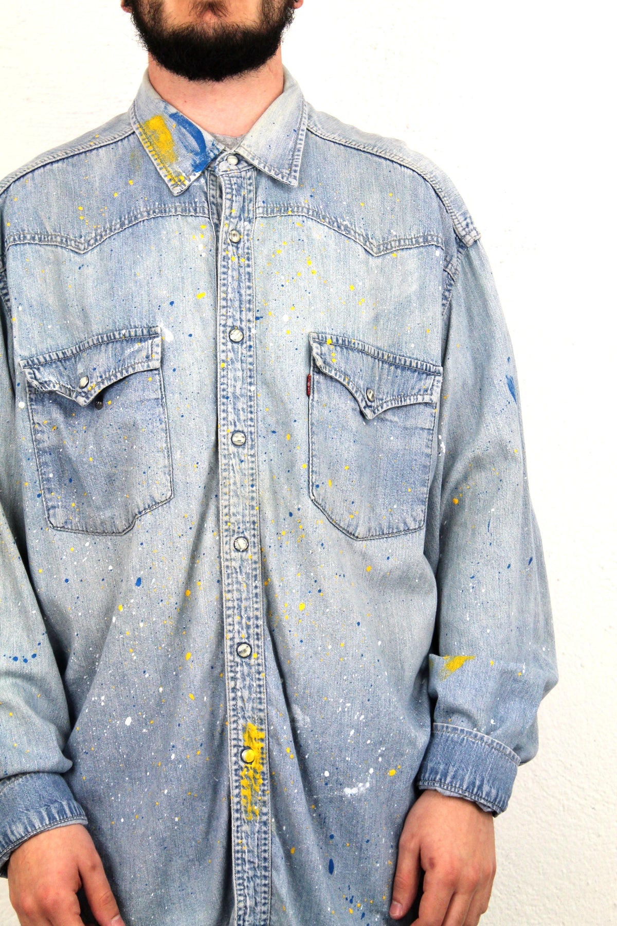 CAMICIA DI JEANS LEVIS VINTAGE CUSTOM