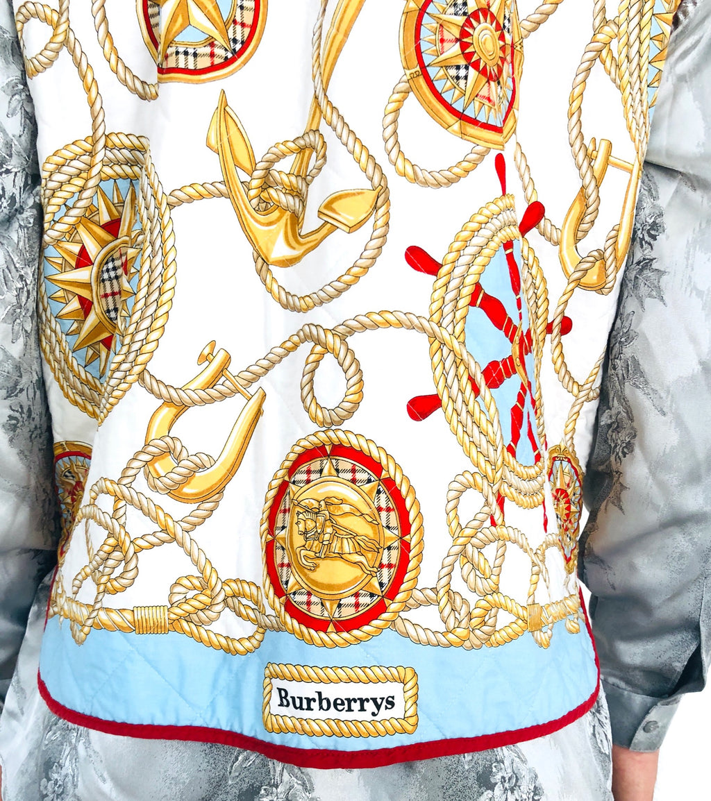 GILET BURBERRYS VINTAGE