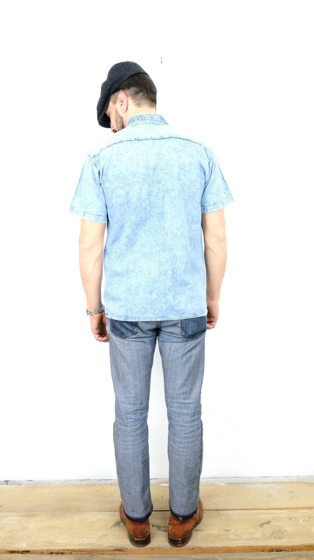CAMICIA DI JEANS VINTAGE ANNI '80