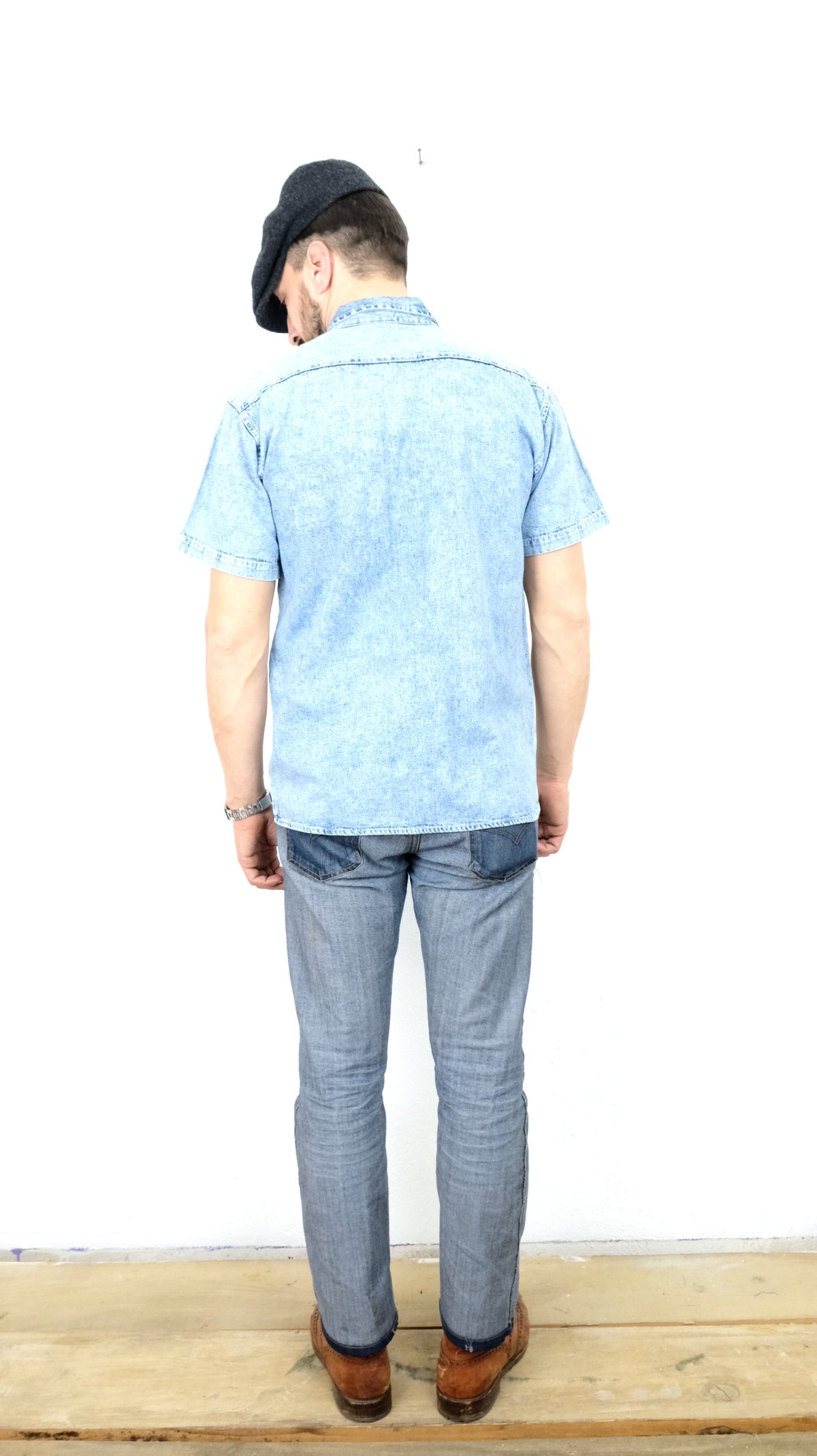 CAMICIA DI JEANS VINTAGE ANNI '80