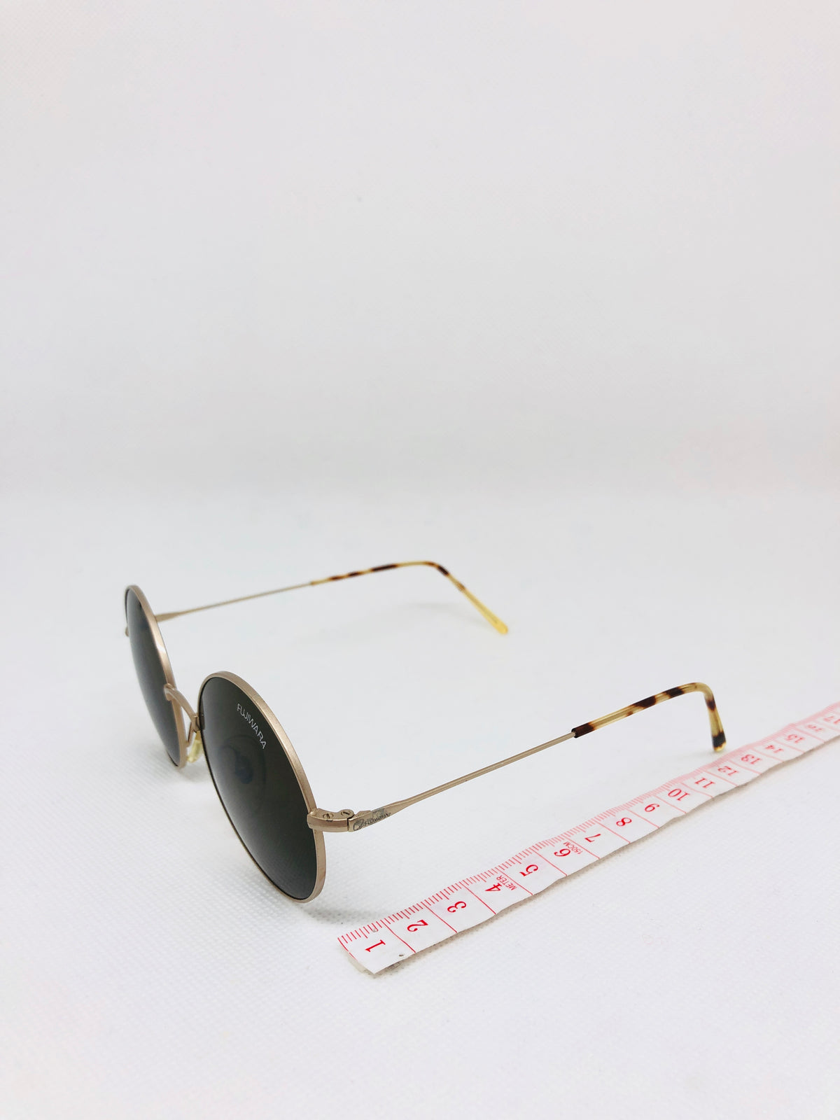FUJIWARA 3 oro opaco vintage sunglasses DEADSTOCK