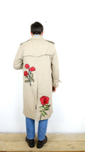 TRENCH BURBERRY VINTAGE CUSTOMIZZATO