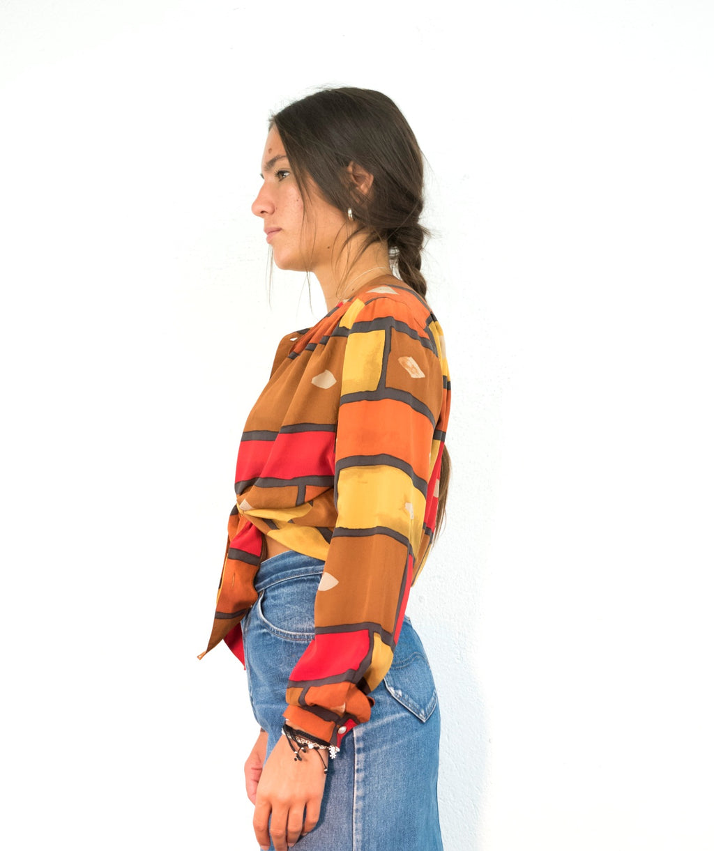 CAMICIA FANTASIA VINTAGE ANNI '80