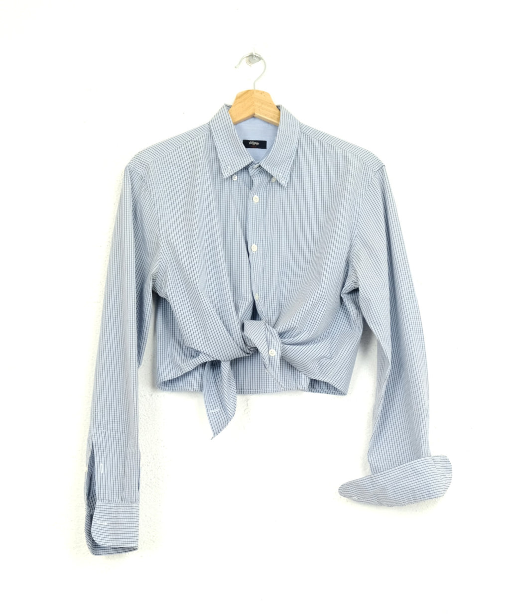 CAMICIA CROP OVERSIZE VINTAGE