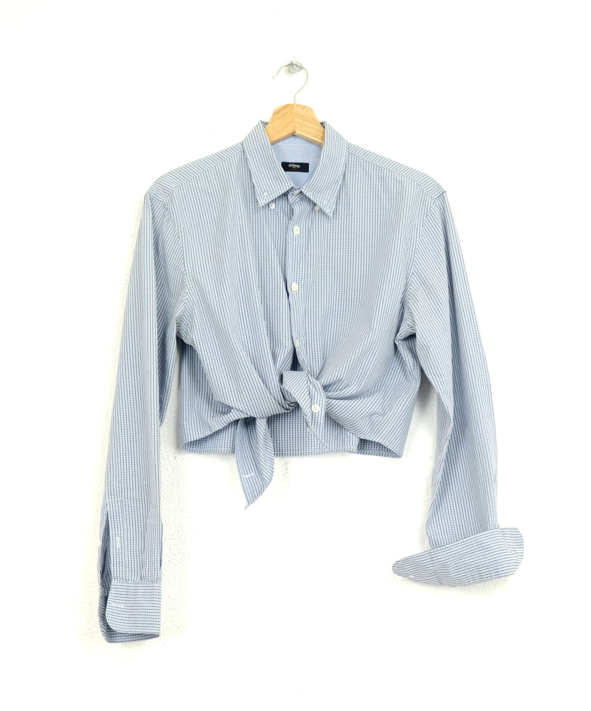 CAMICIA CROP OVERSIZE VINTAGE