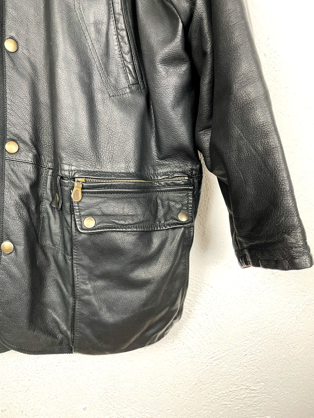 GIACCA LES COPAIN IN VERA PELLE VINTAGE