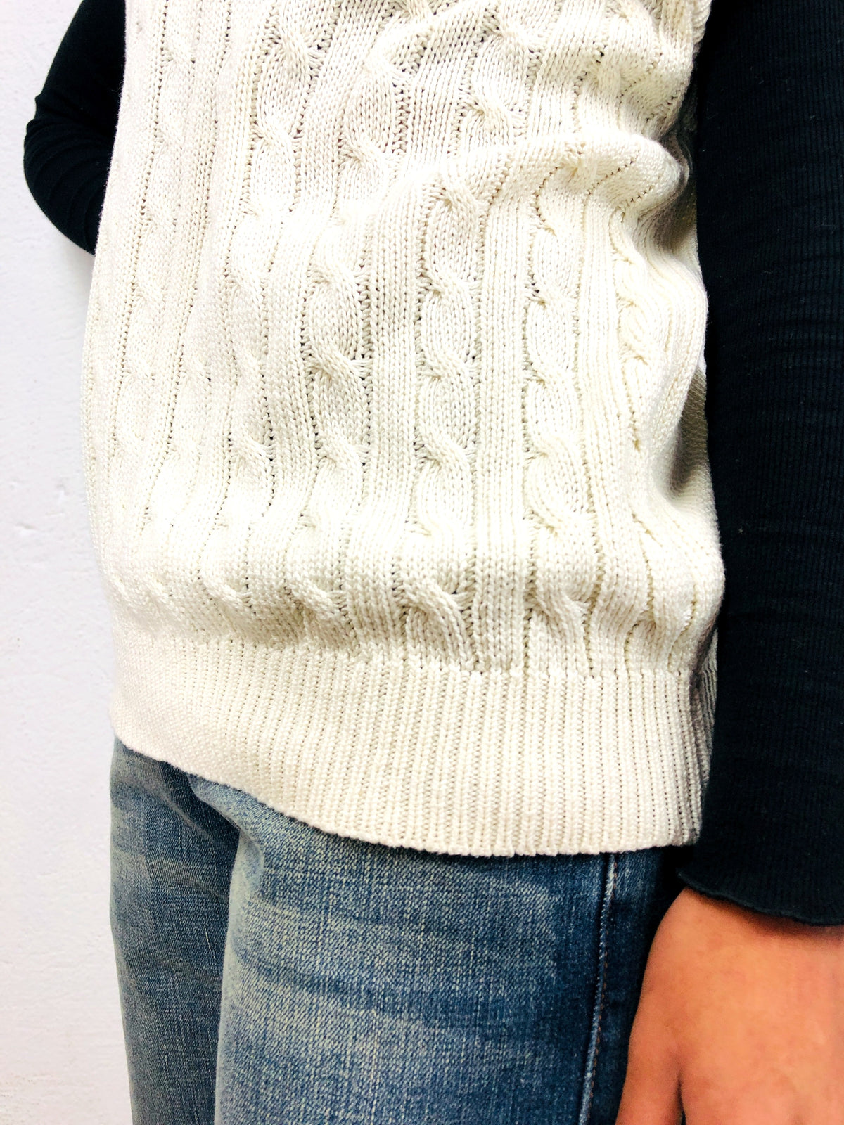 GILET INTRECCIATO VINTAGE