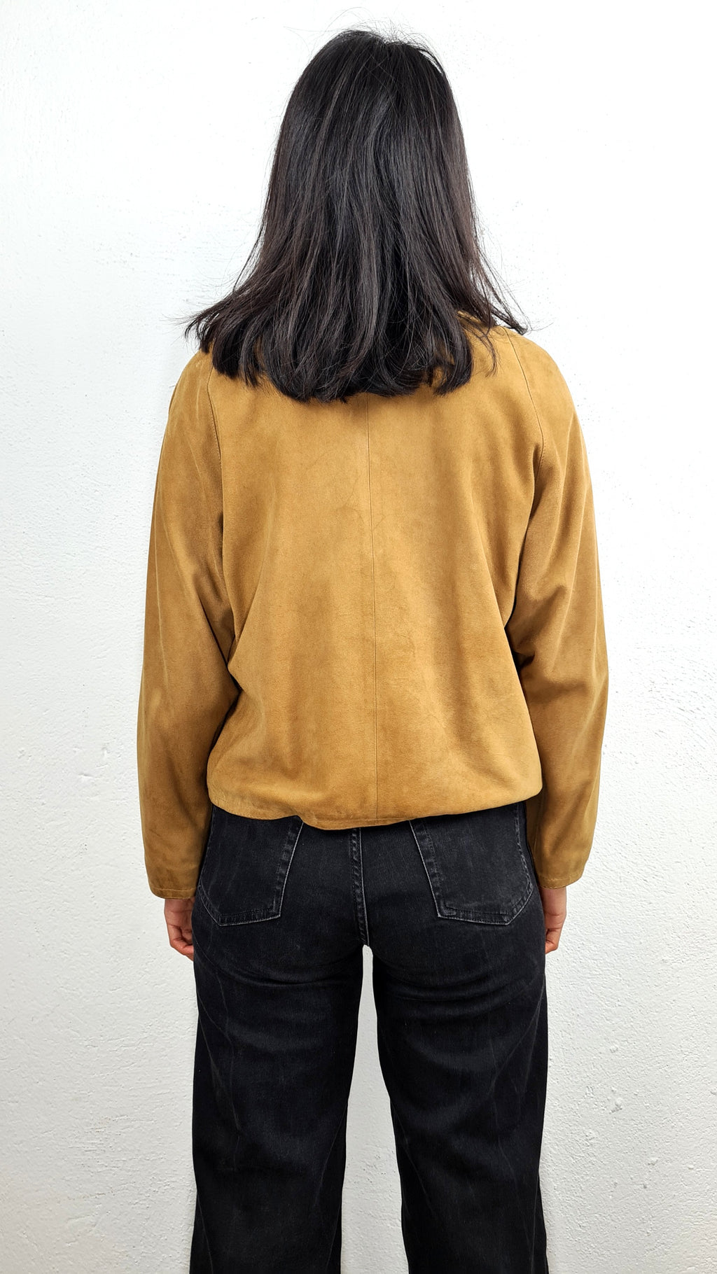 GIACCA IN PELLE SCAMOSCIATA VINTAGE