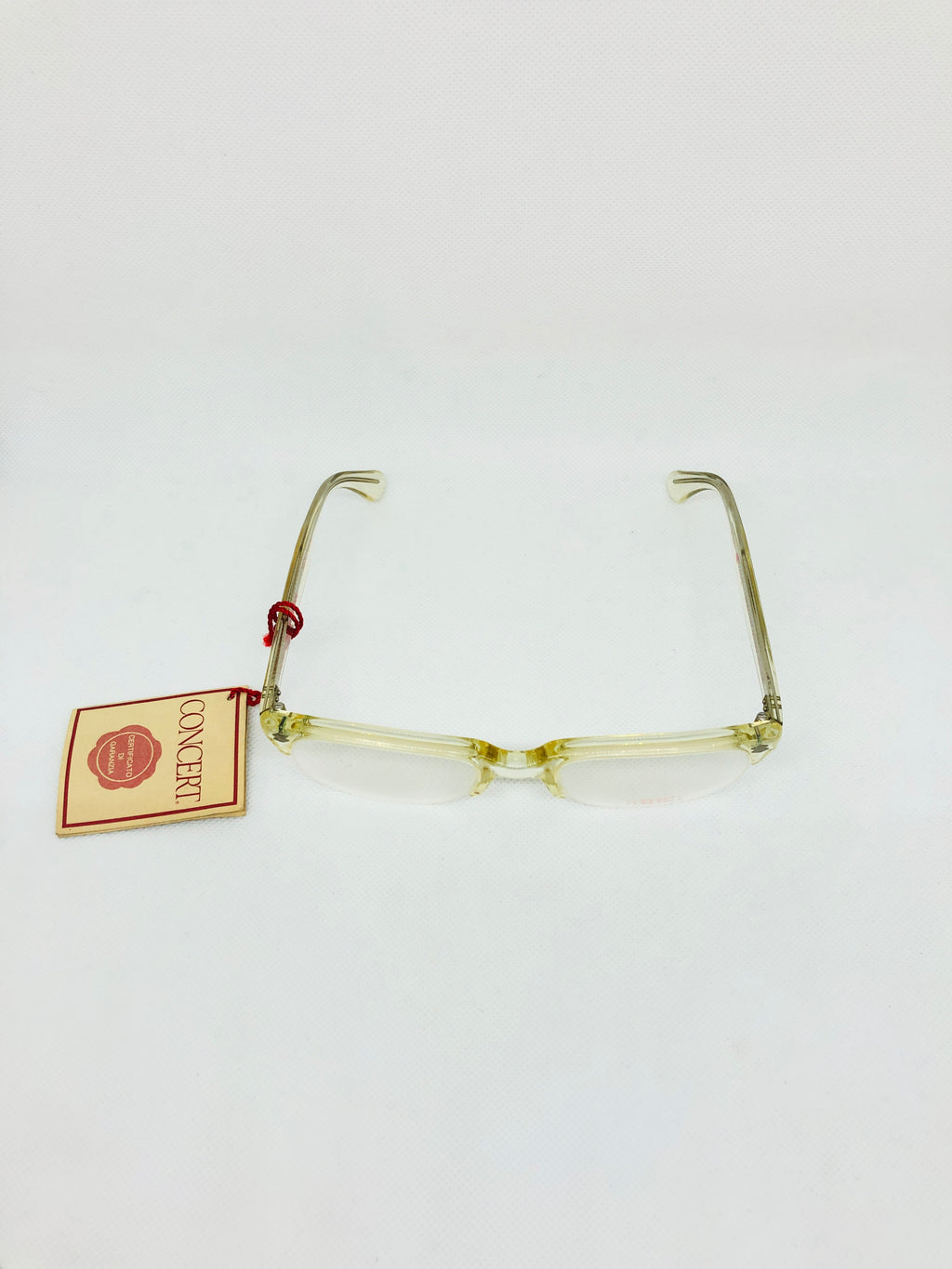 CONCERT rai stereo due 750 50 20 cr vintage glasses DEADSTOCK