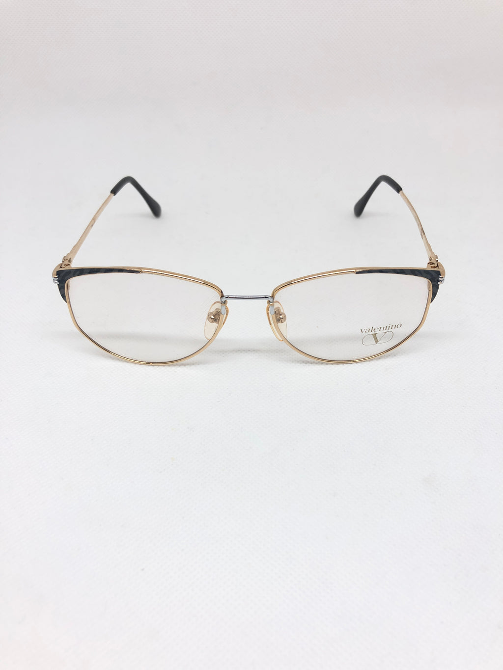 VALENTINO 5225 55 17 140 titan vintage glasses DEADSTOCK