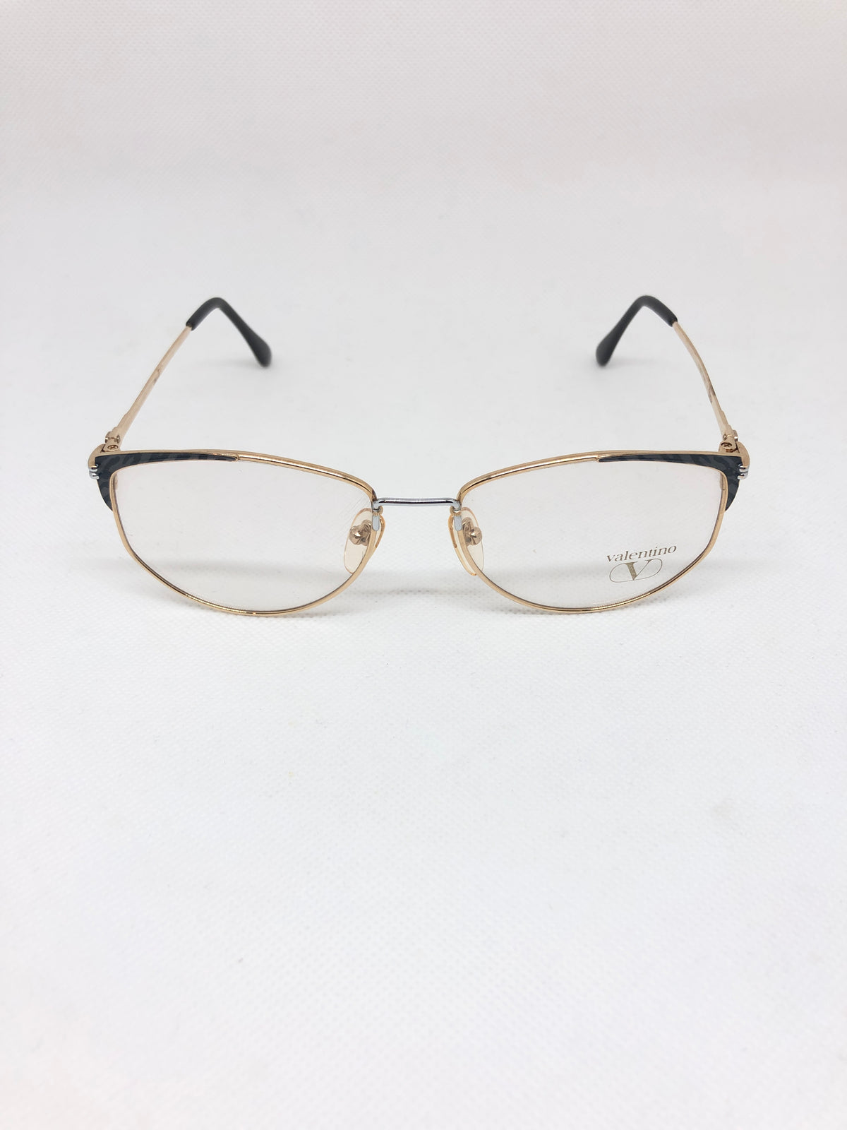 VALENTINO 5225 55 17 140 titan vintage glasses DEADSTOCK
