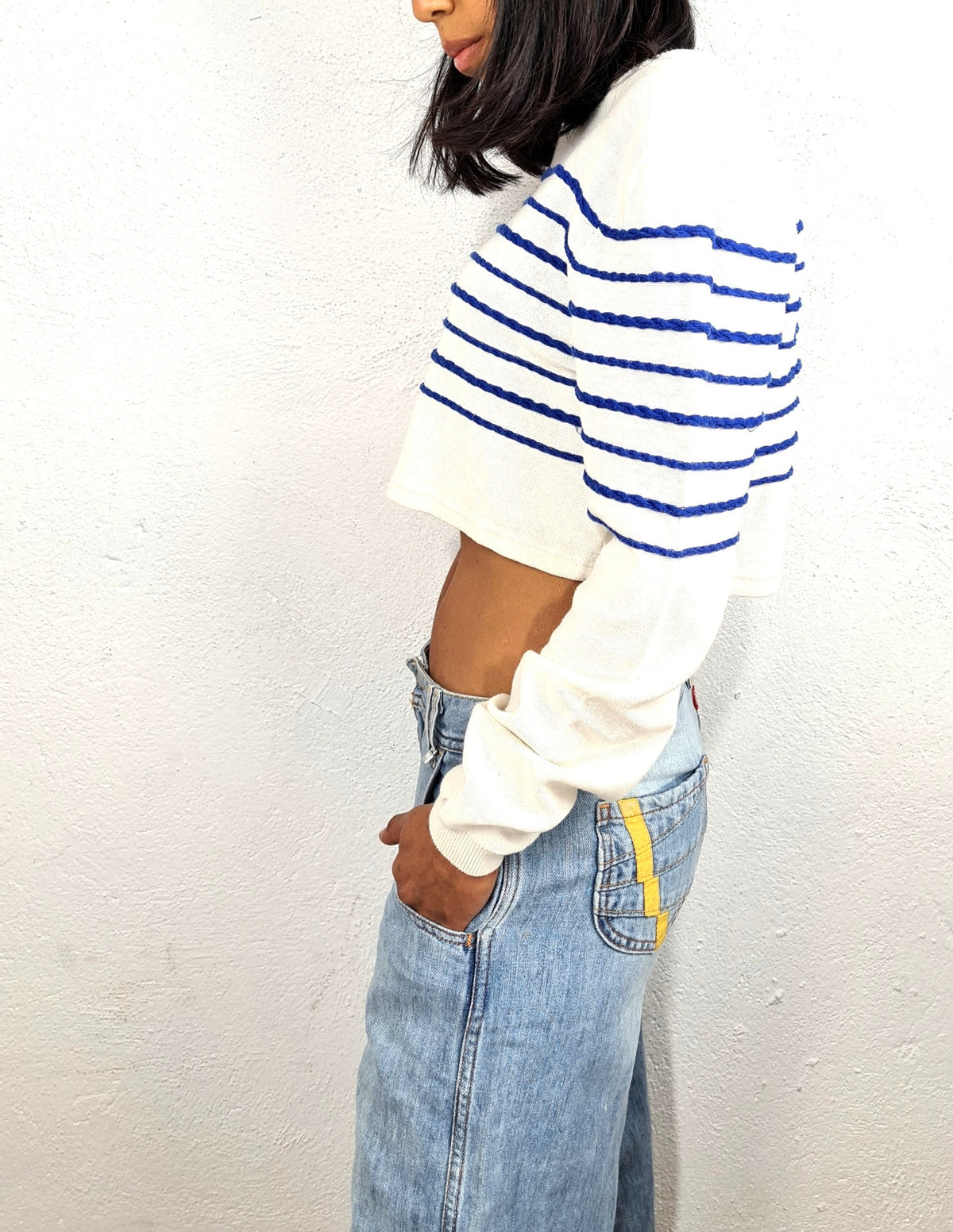 MAGLIONE CROP VINTAGE