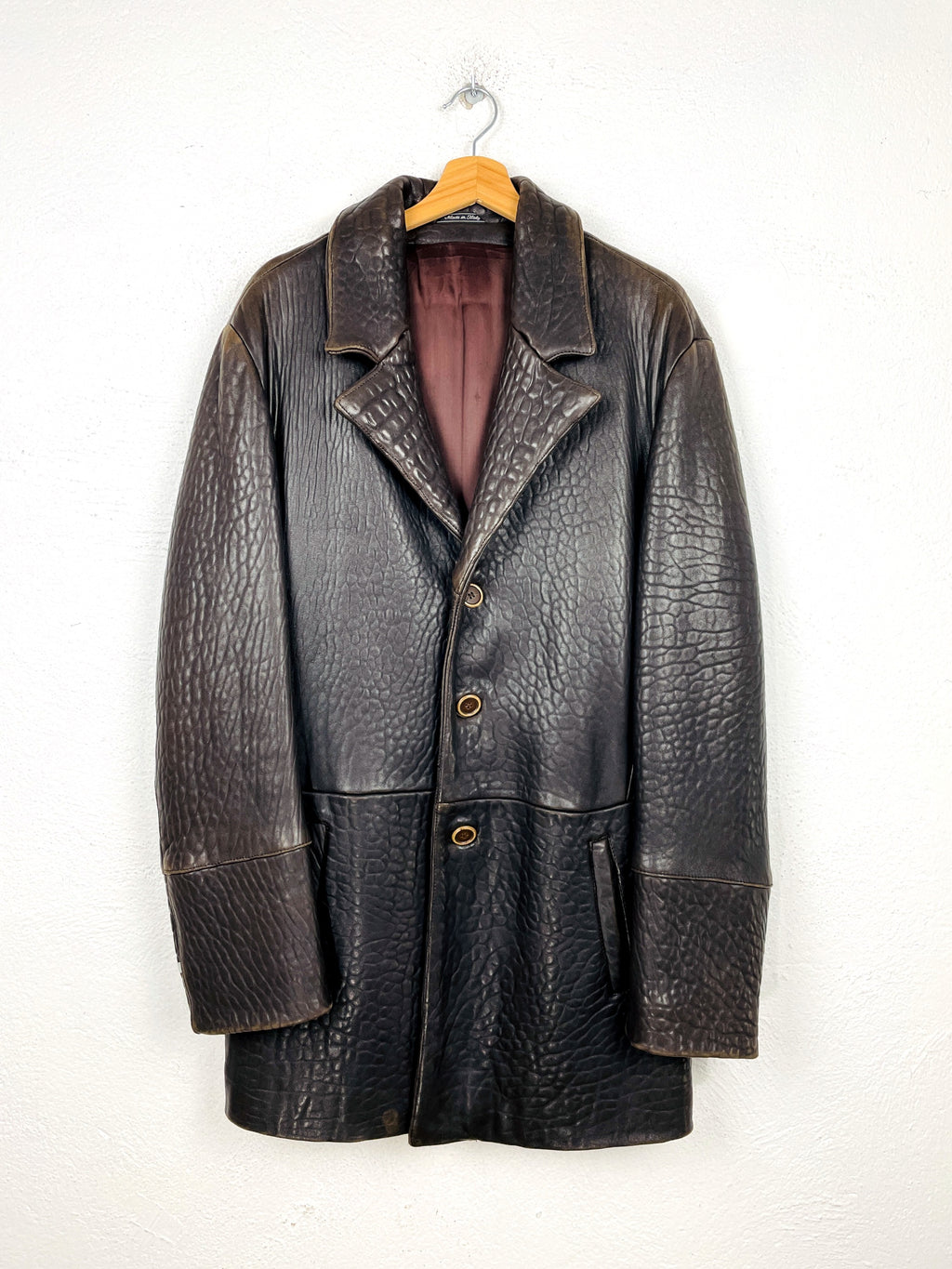 GIACCA IN PELLE VINTAGE