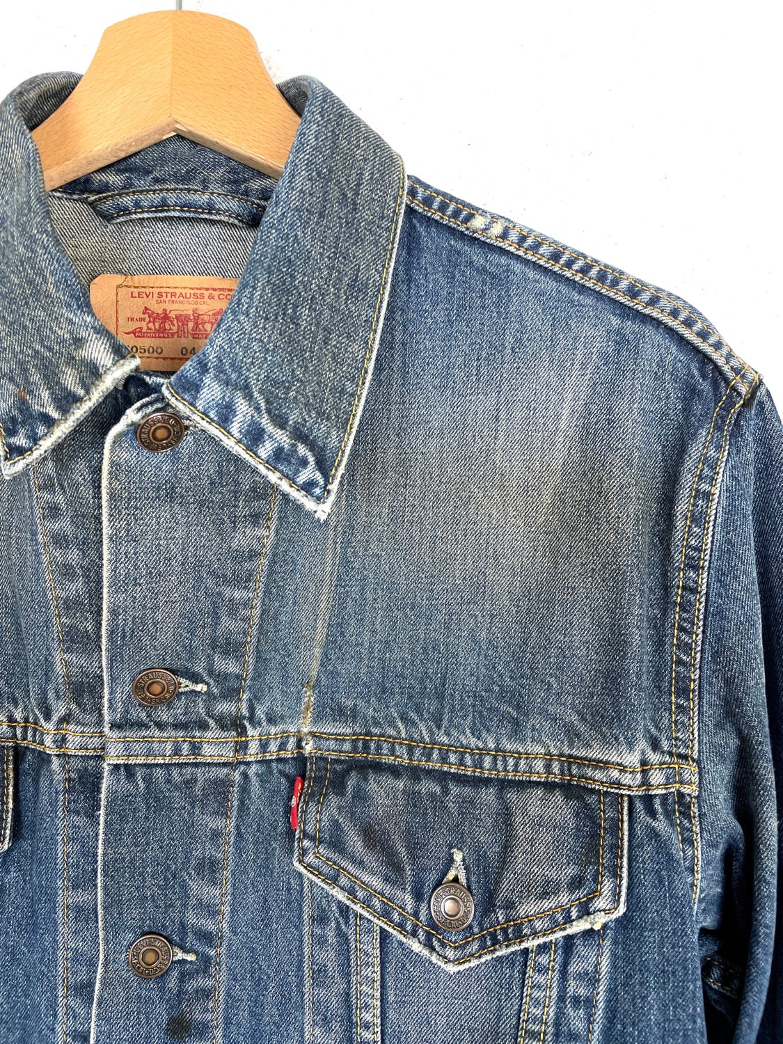 GIACCA JEANS LEVIS CUSTOM VINTAGE