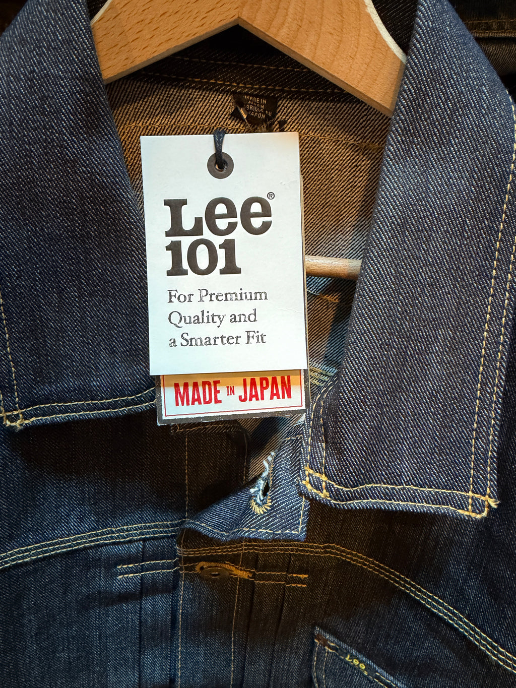 Trucker Lee 101 cowboy raw denim