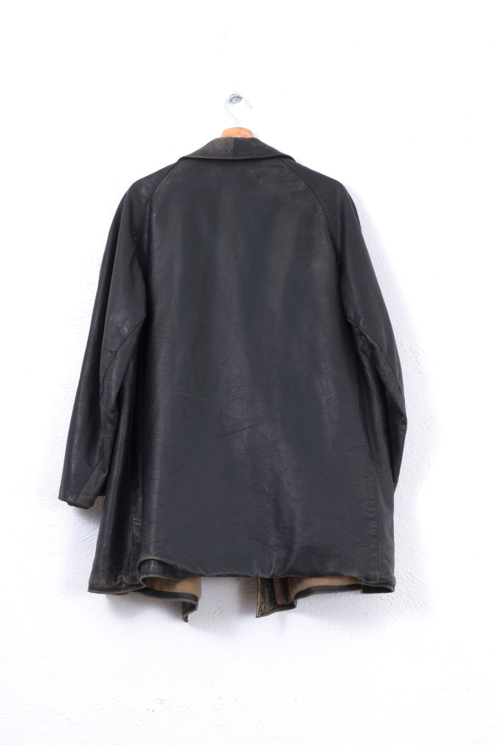 TRENCH IN VERA PELLE VINTAGE