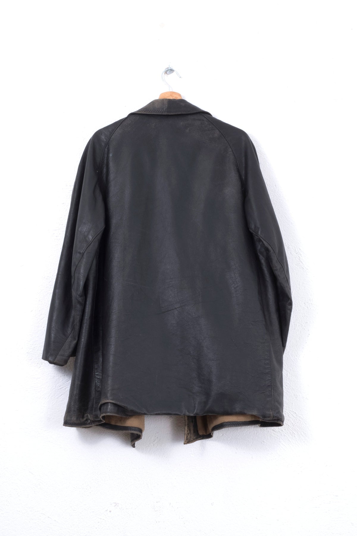 TRENCH IN VERA PELLE VINTAGE
