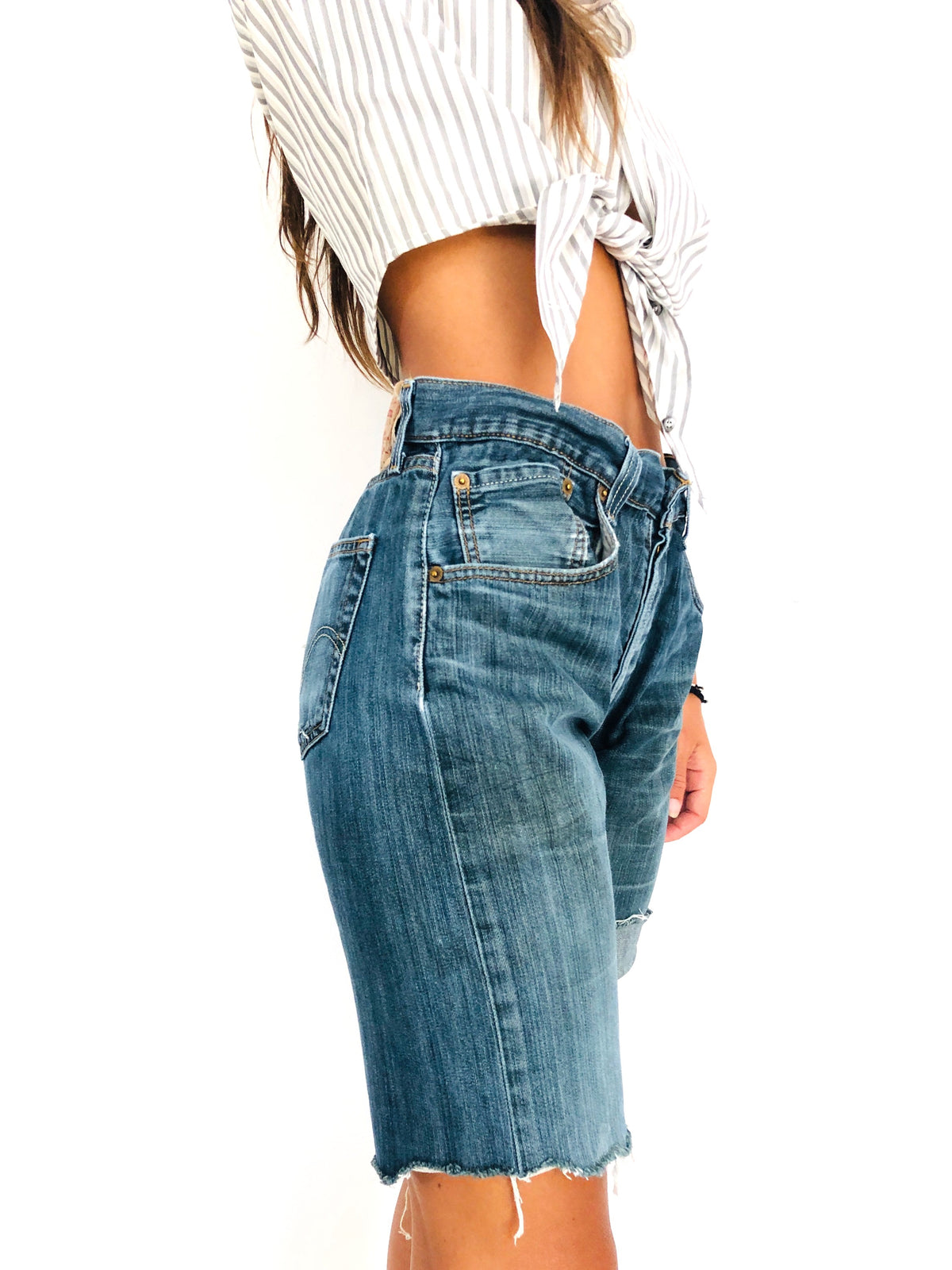 SHORTS A CARAMELLA LEVI'S VINTAGE