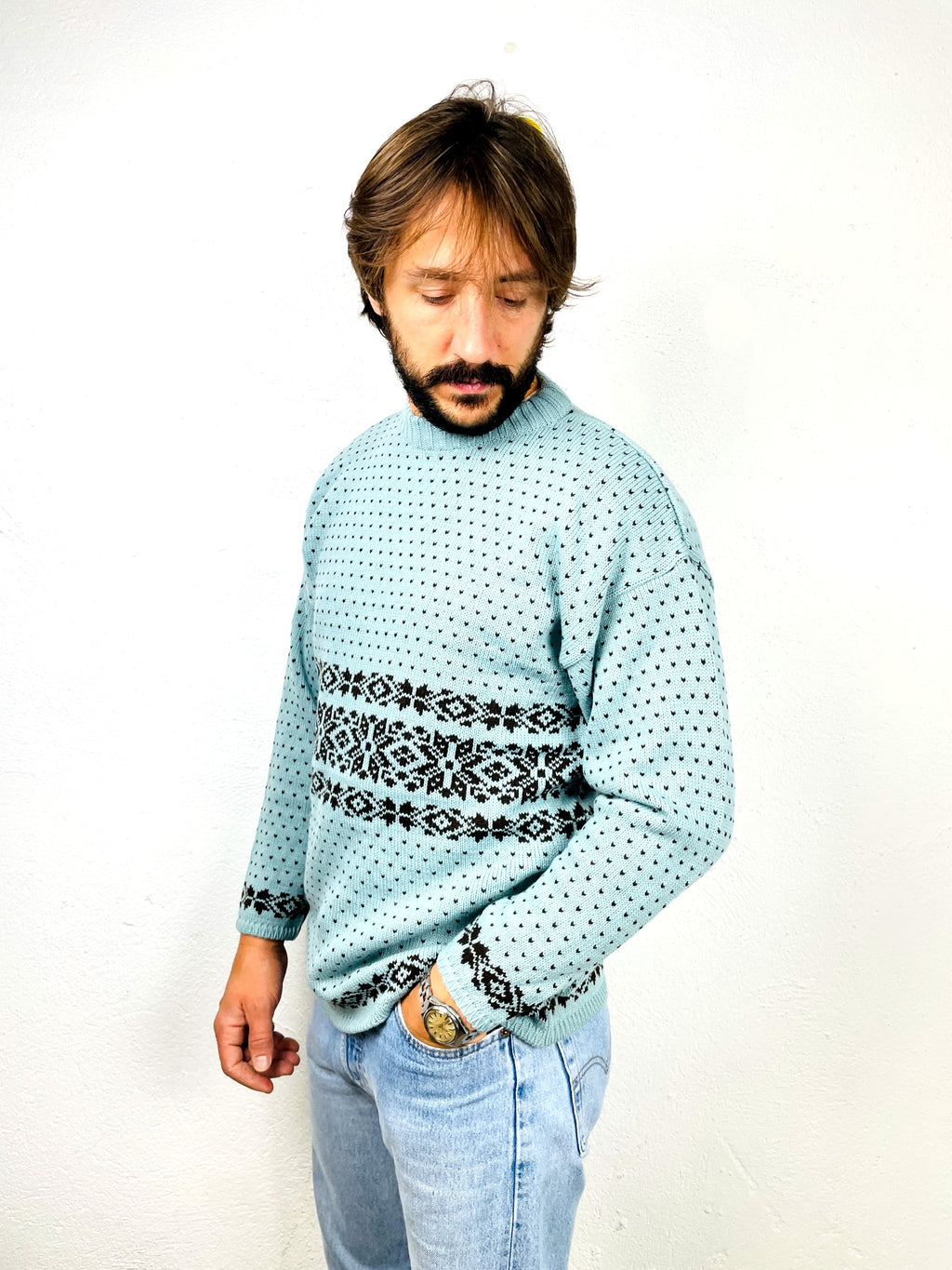 MAGLIONE NORVEGESE VINTAGE