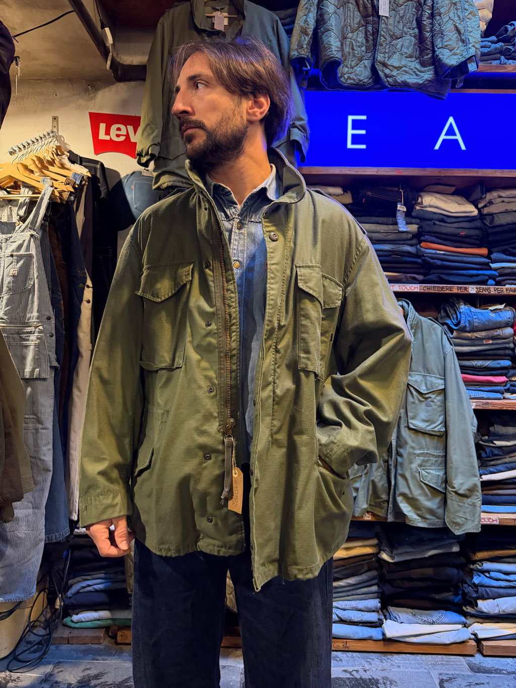 Field jacket Aplha Ind. anni 80
