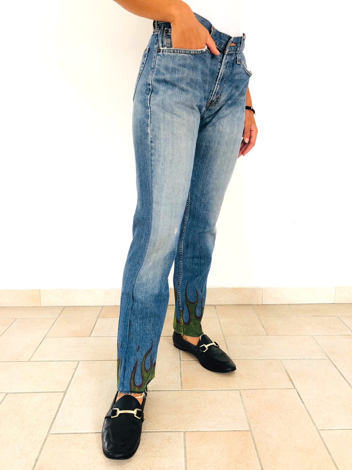 JEANS A CARAMELLA LEVI'S VINTAGE