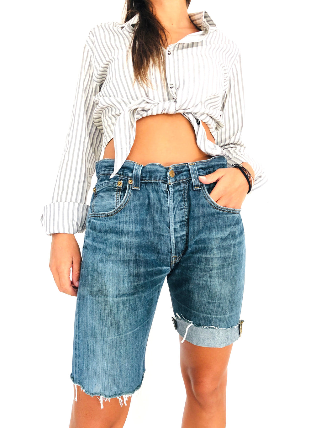 SHORTS A CARAMELLA LEVI'S VINTAGE