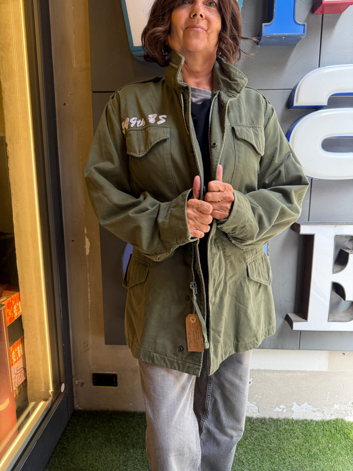 Small long M-65 FIELD JACKET