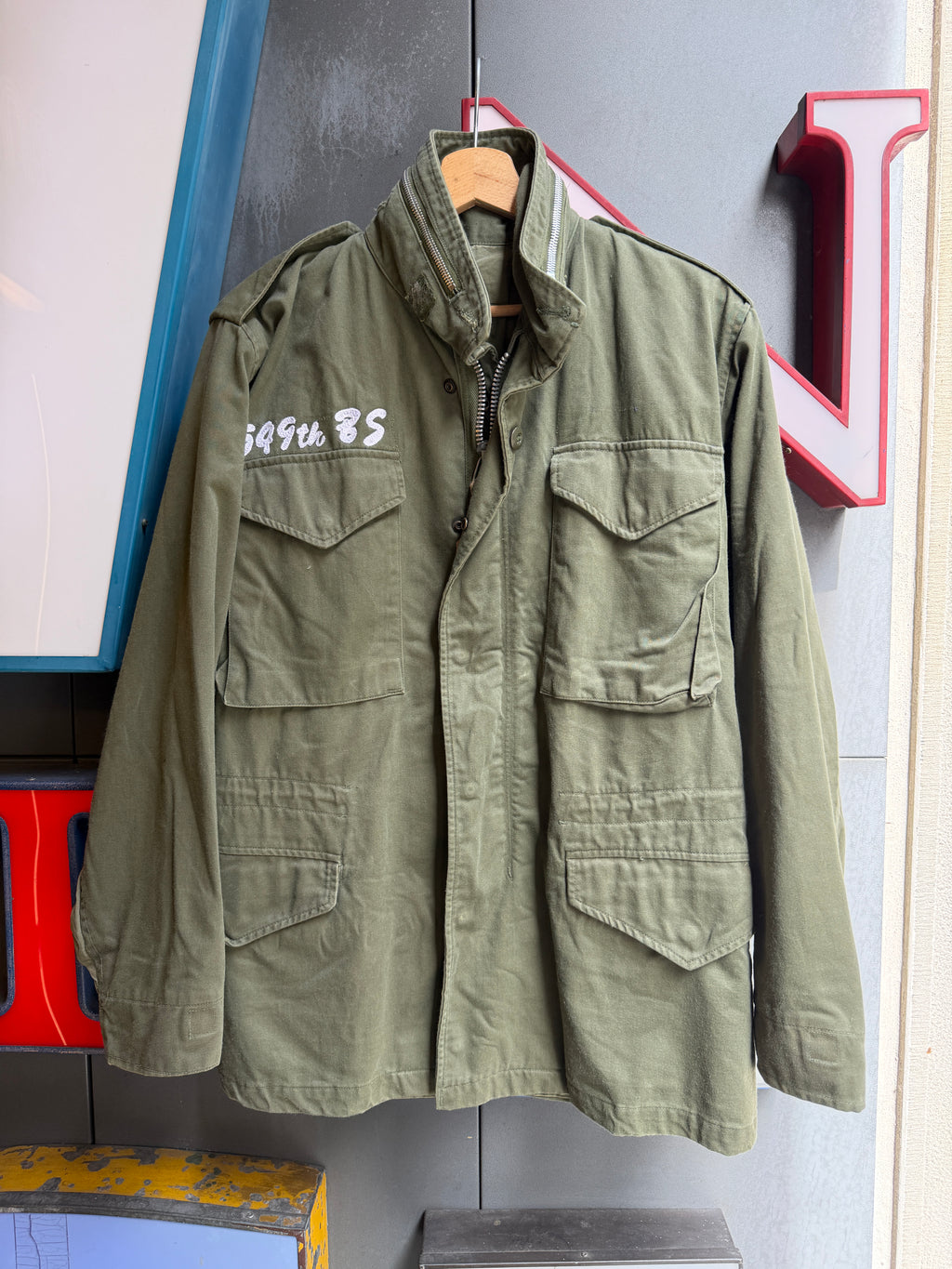 Small long M-65 FIELD JACKET