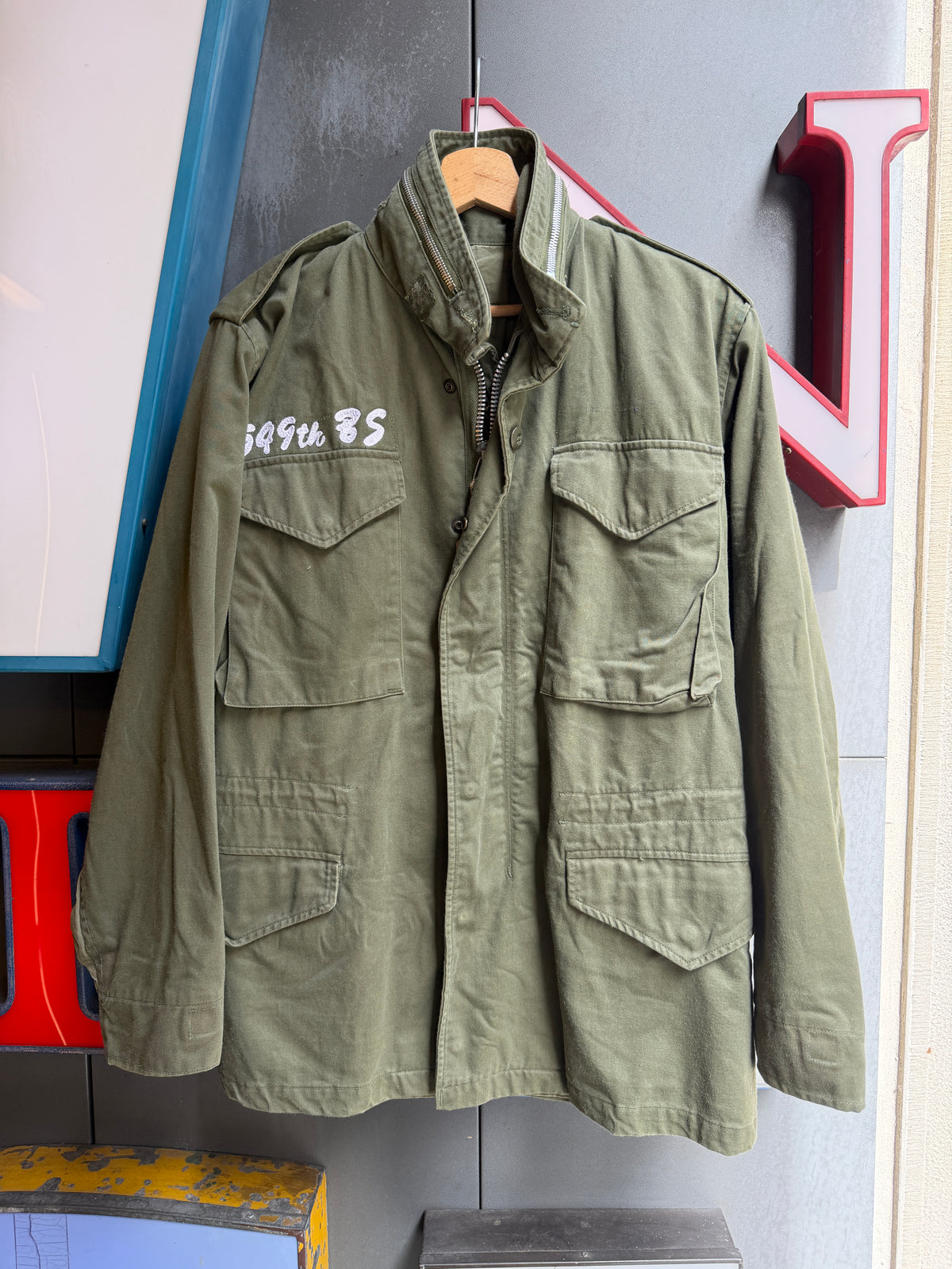 Small long M-65 FIELD JACKET