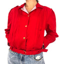BOMBER red jacket