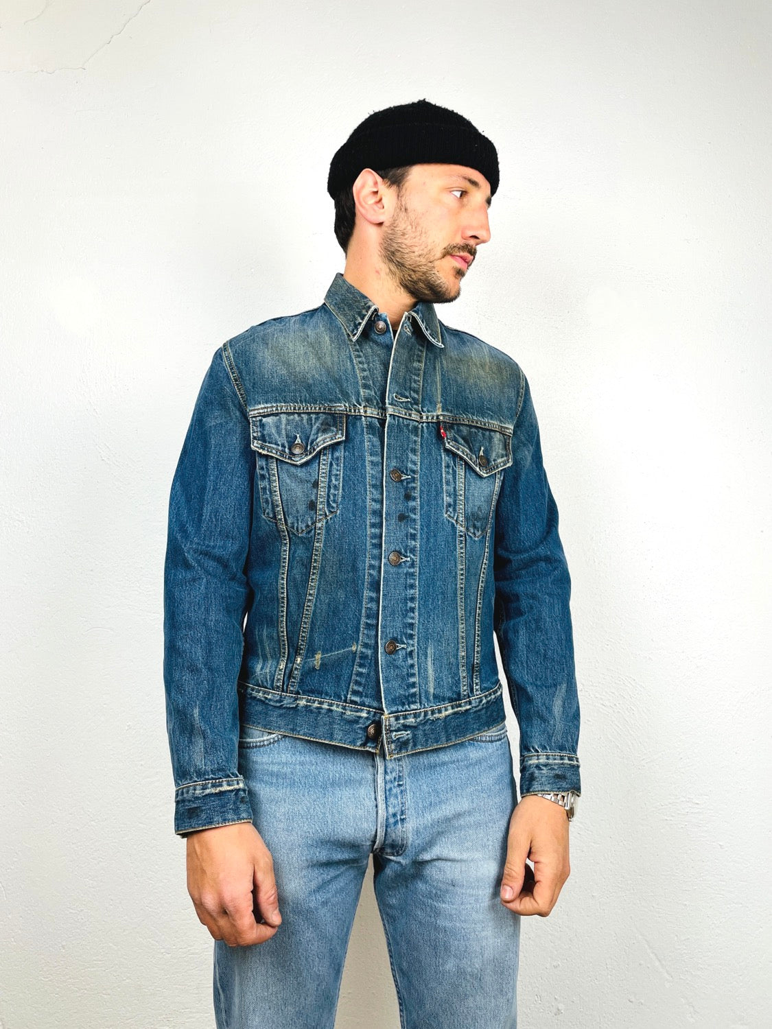 GIACCA JEANS LEVIS CUSTOM VINTAGE