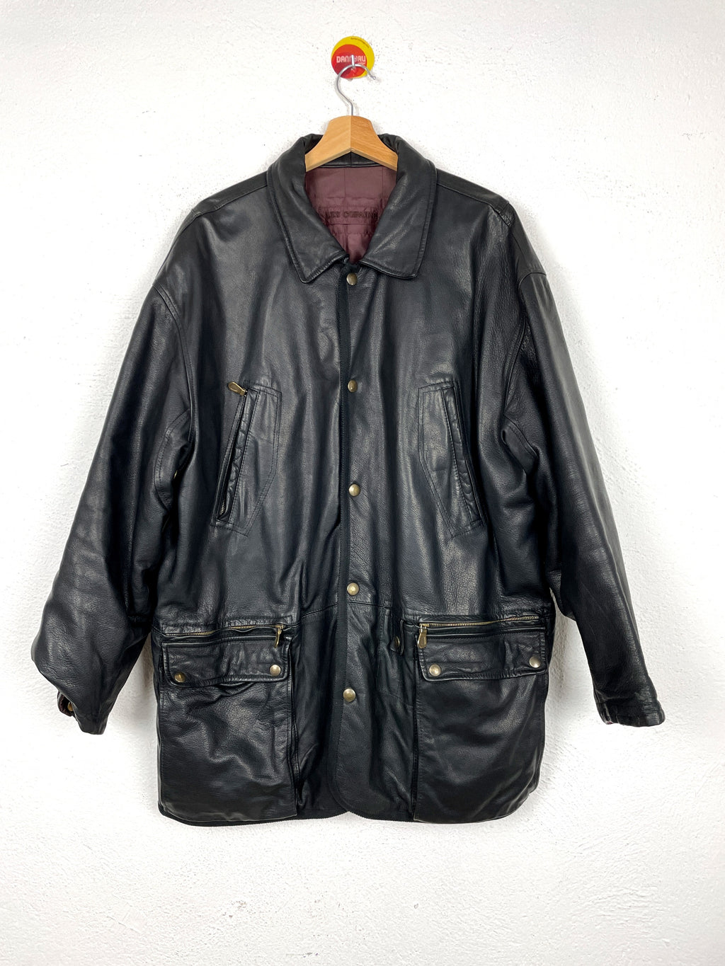 GIACCA LES COPAIN IN VERA PELLE VINTAGE