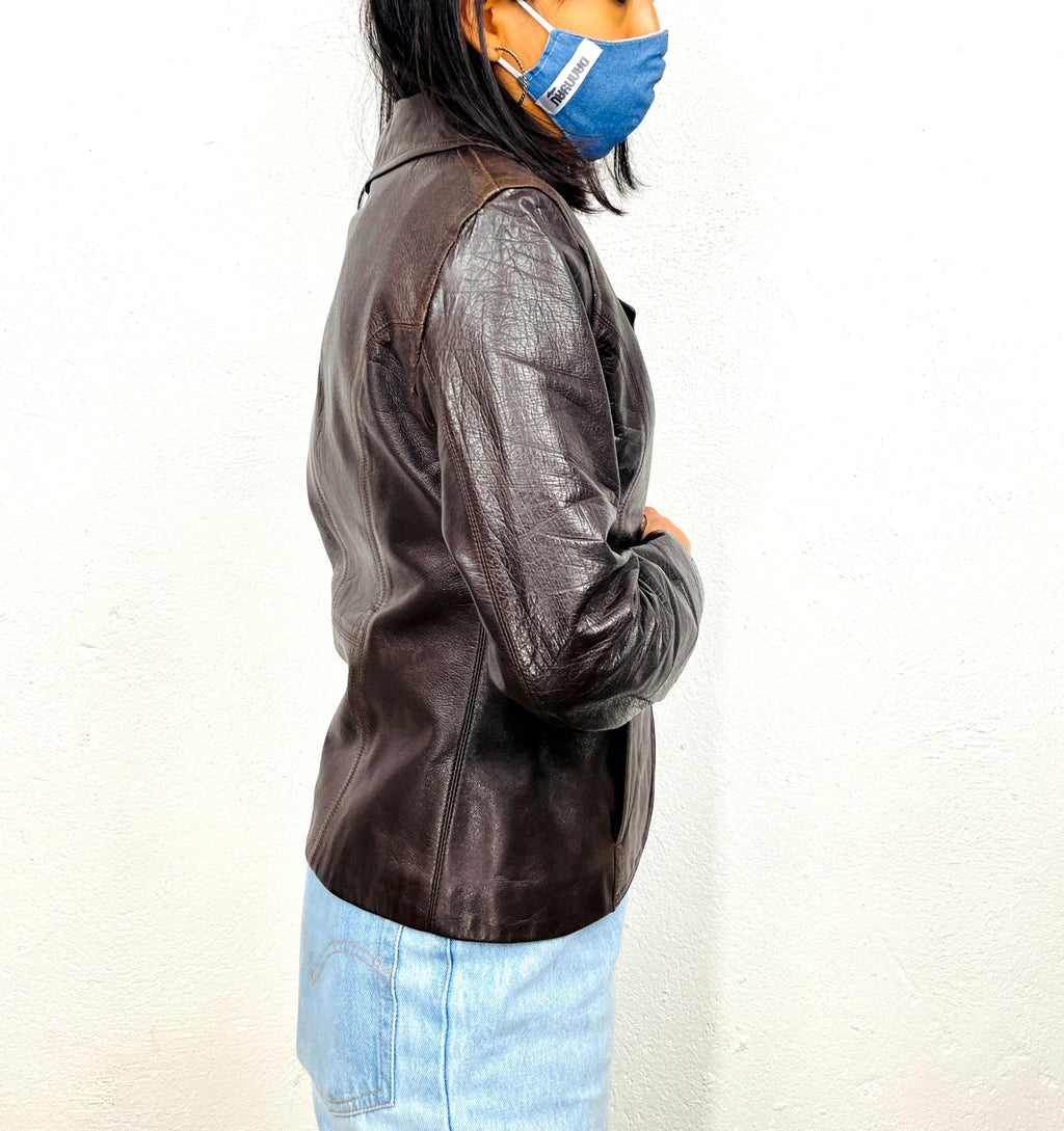 GIACCA IN PELLE VINTAGE