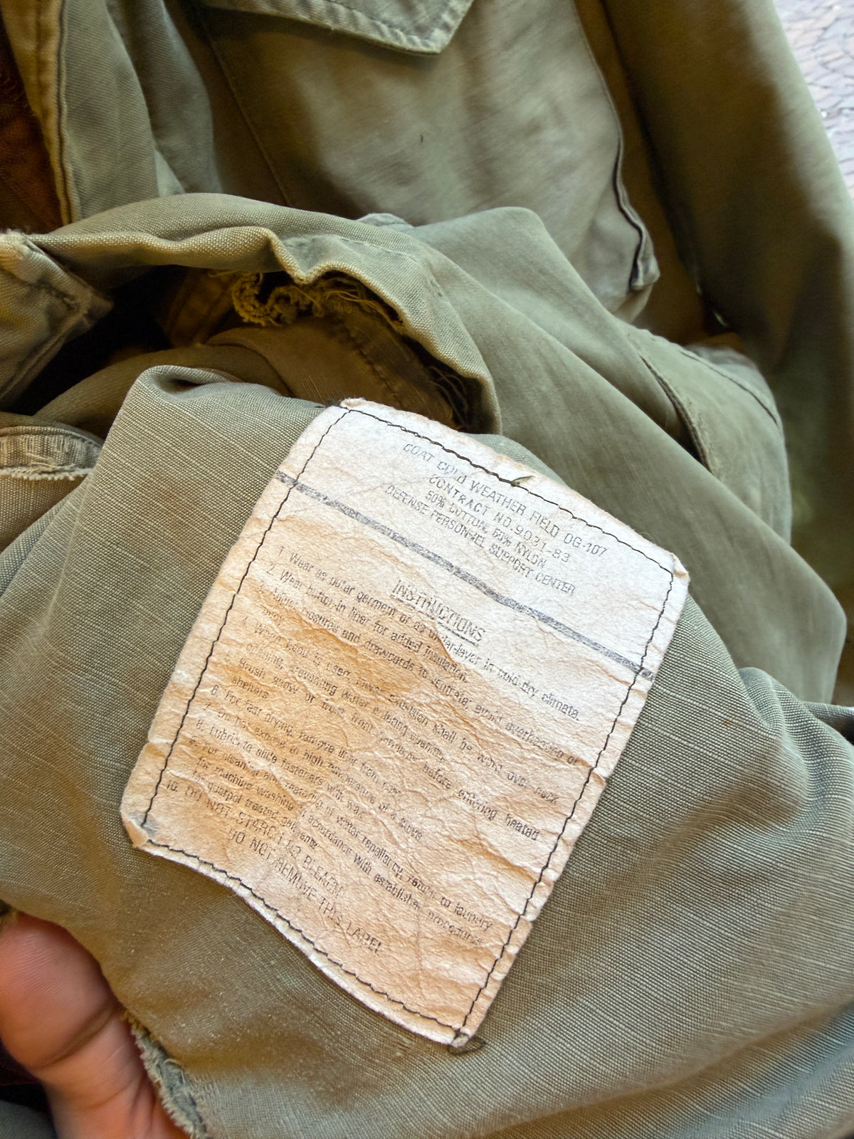 Medium regular M-65 field jacket 1983