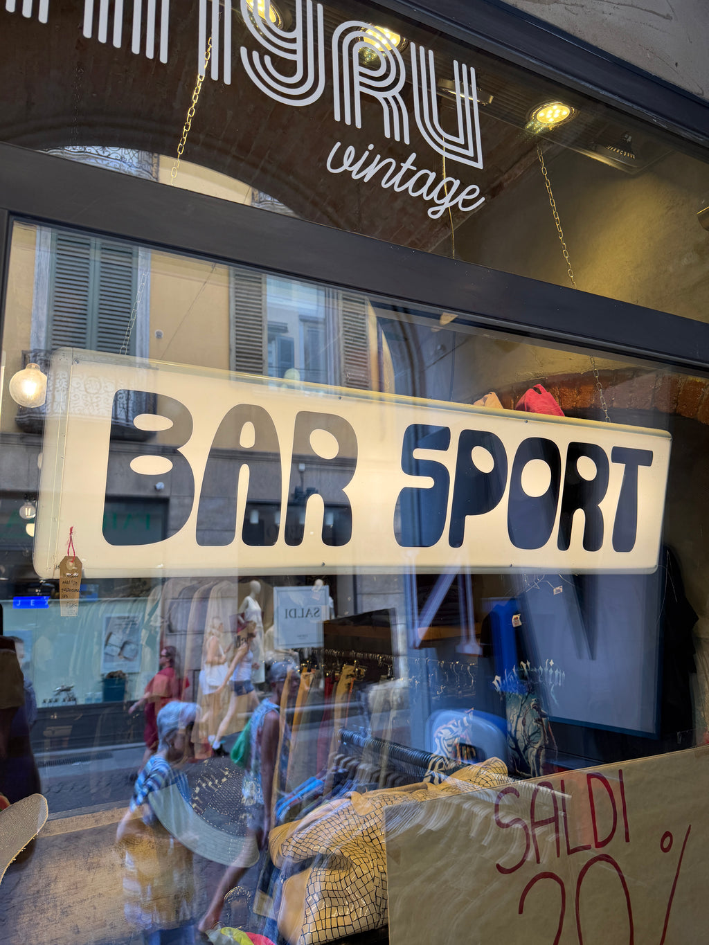 Insegna BAR SPORT led