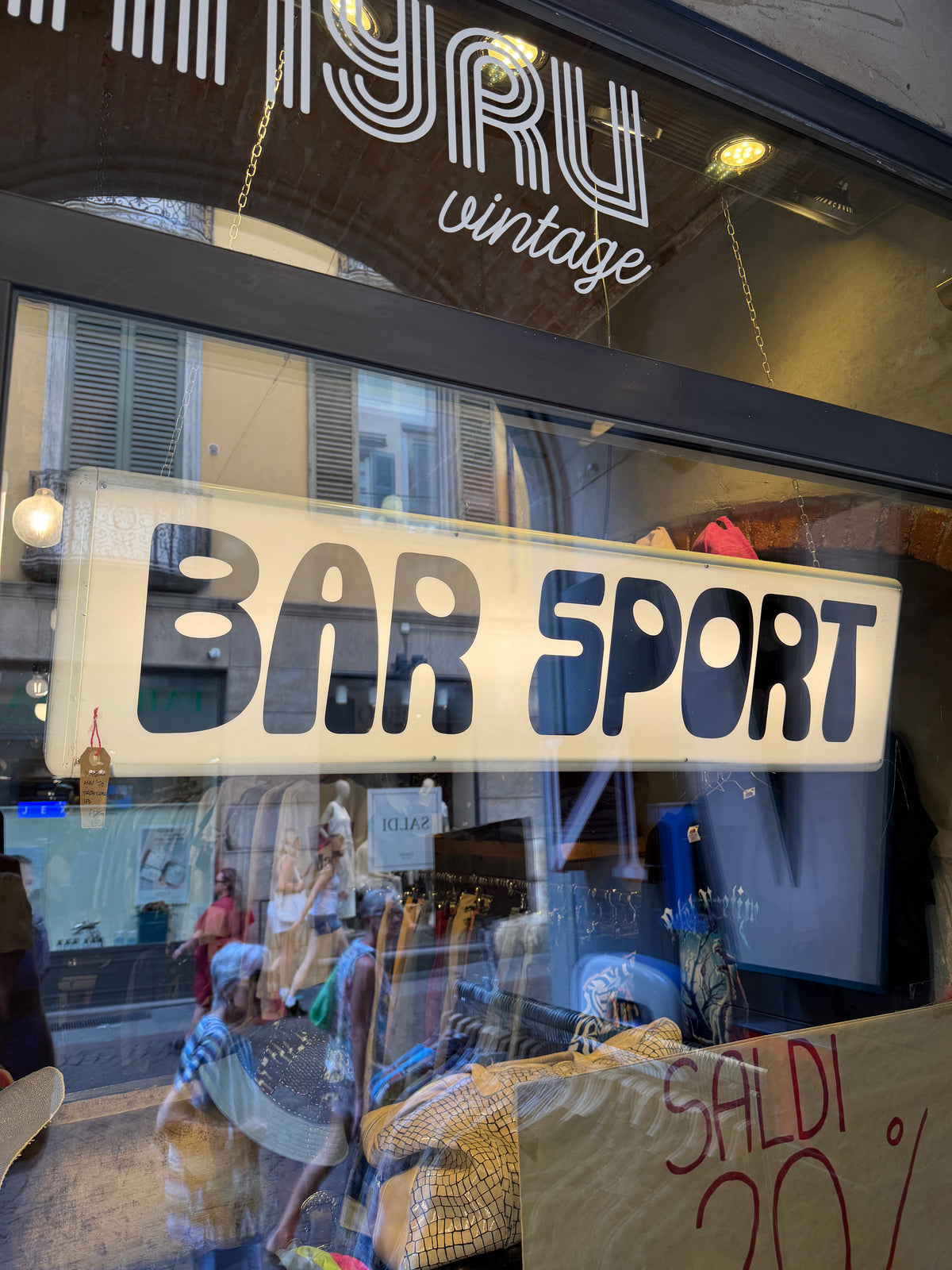 Insegna BAR SPORT led