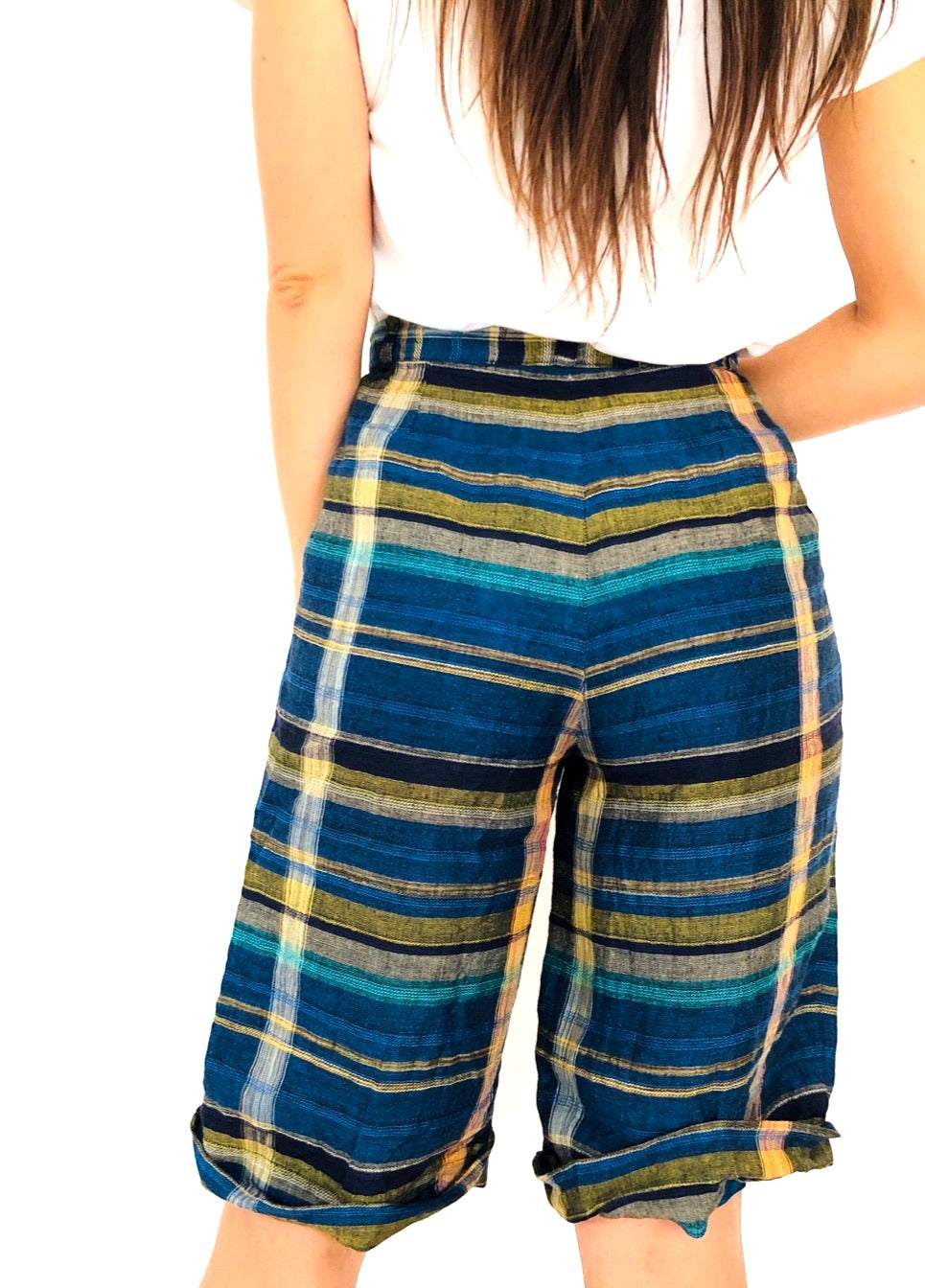 SHORTS IN LINO VINTAGE